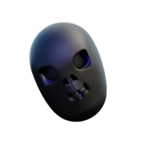 spooky 3d rendering icon illustration png