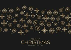 Christmas background with snowflakes and stars vector