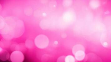 abstract blurred pink background with bokeh lights ai generated photo