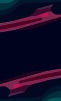 Aesthetic colorful abstract background with copy space area. Suitable for poster and banner vector