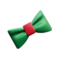 bow tie 3d rendering icon illustration png