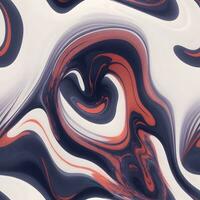AI generate fluid Gradient dynamic wavy abstract background photo