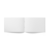 maqueta en blanco de folleto tríptico a5 png