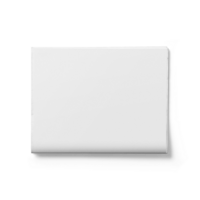 Blank white newspapers for your project. png