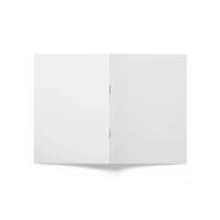 maqueta en blanco de folleto tríptico a5 png