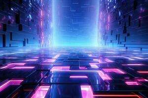 A modern technology background photo