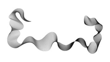 Abstract backdrop with wave gradient lines vector