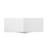 maqueta en blanco de folleto tríptico a5 png