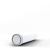 White tube for effervescent tablets or vitamins. png