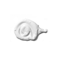 Isolated white paint splash for your asset design. png