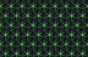 Luxury geometric abstract black background texture with neon light vector