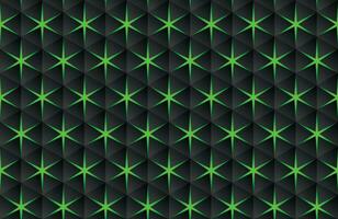 Luxury geometric abstract black background texture with neon light vector