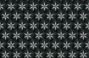 Luxury geometric abstract black background texture with neon light vector