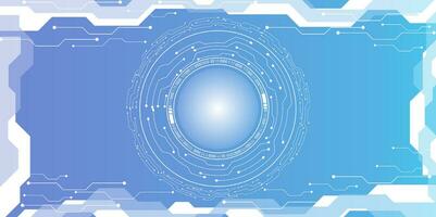 Computer chip Electronic circuit board vector for technology and finance concept and education for future