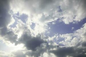 Sky and fluffy cloud scenery in the morning is incredibly calming to start the day,sky and fluffy white cloud made me feel relaxed,sky and fluffy cloud scenery take a majestic and breathtaking beauty photo