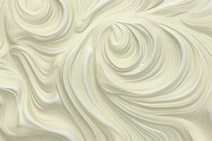 Vanilla ice cream background. Generate Ai photo