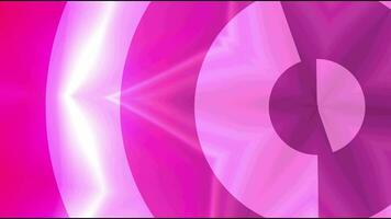 Pink abstract background with some soft highlights and folds in the shape of a circle. Footage for design. video