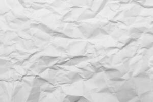 White Paper Texture background. Crumpled white paper abstract shape background with space paper recycle for text photo