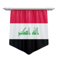 Irak nationale drapeau ensemble illustration png