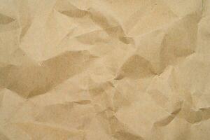 Recycle Paper Texture background. Crumpled Old kraft paper abstract shape background with space paper for text high resolution photo