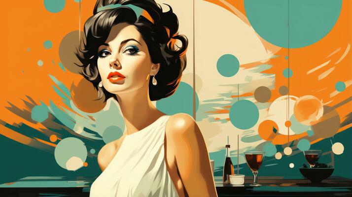 Retro Vintage Poster Stock Photos, Images and Backgrounds for Free Download