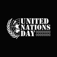 Tue, Oct 24, 2023 United Nations Day is an annual commemorative day, United nations best t-shirt design for apparel, clothes photo