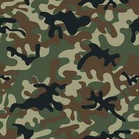 Camouflage seamless pattern.Texture military camouflage seamless pattern. Abstract army and hunting masking ornament. vector