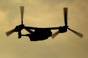 United States Air Force USAF Boeing CV-22B Osprey 11-0058 convertiplane dispaly for RIAT Royal International Air Tattoo 2018 airshow photo