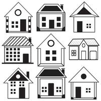 PHouse Icon Set. Home vector illustration symbolrint