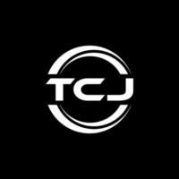 TCJ Logo Design, Inspiration for a Unique Identity. Modern Elegance and Creative Design. Watermark Your Success with the Striking this Logo. vector