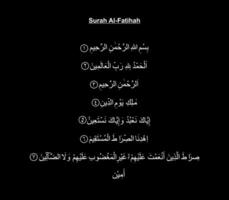 Al Fatiha or Al Fatihah, opening or opener, is the first surah of the Quran, 7 verses which are a prayer for guidance and mercy, recited in Muslim obligatory and voluntary prayers in the Sholat. vector