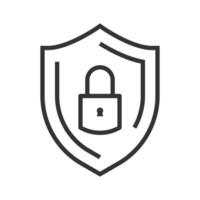 Security Icon, Protection Sign, Padlock Icon, Privacy, Safety Icon, Shield Protect Vector, Guard Design Elements, Lock Security Symbol, Access Denied Design For Mobile Apps And Website Illustration vector