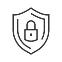 Security Icon, Protection Sign, Padlock Icon, Privacy, Safety Icon, Shield Protect Vector, Guard Design Elements, Lock Security Symbol, Access Denied Design For Mobile Apps And Website Illustration vector