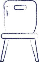 Chair hand drawn illustration vector