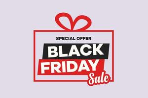 Big sale or Black Friday concept. Happy students. Colored flat vector illustration isolated.