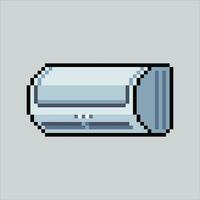 Pixel art illustration Air Conditioner. Pixelated Air Conditioner. AC electronics icon pixelated for the pixel art game and icon for website and video game. old school retro. vector