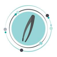 Tweezers vector illustration graphic icon symbol