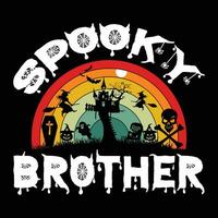 Halloween t-shirt design vector