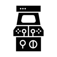Arcade Machine Vector Glyph Icon For Personal And Commercial Use.