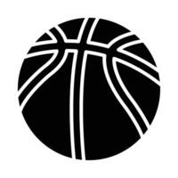 baloncesto vector glifo icono para personal y comercial usar.