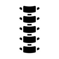 Spine Vector Glyph Icon For Personal And Commercial Use.