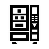 Vending Machine Vector Glyph Icon For Personal And Commercial Use.