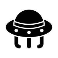 Ufo Vector Glyph Icon For Personal And Commercial Use.