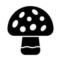 Mushroom Vector Glyph Icon For Personal And Commercial Use.