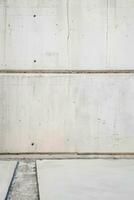 White concrete wall photo