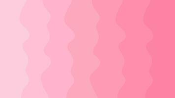 Vector illustration pink wave pattern. Soft gradient pastel waves, Abtract pink shell style
