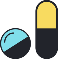 pill flat icon. png