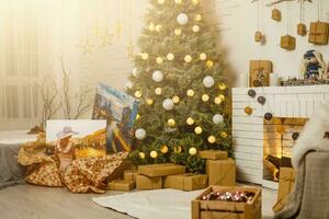 Christmas gift photo canvas