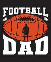 American Football T-shirt design vector