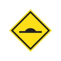 road sign icon vector